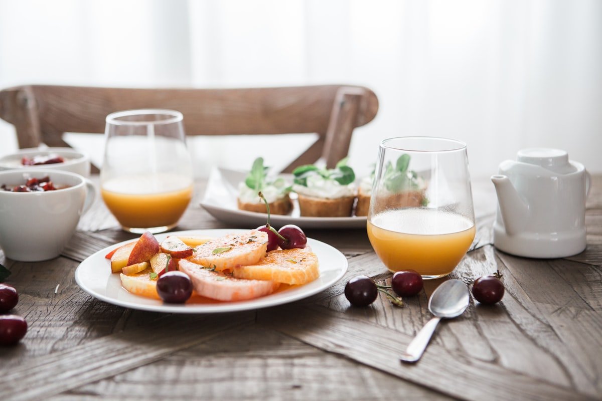 Morning wellness routine